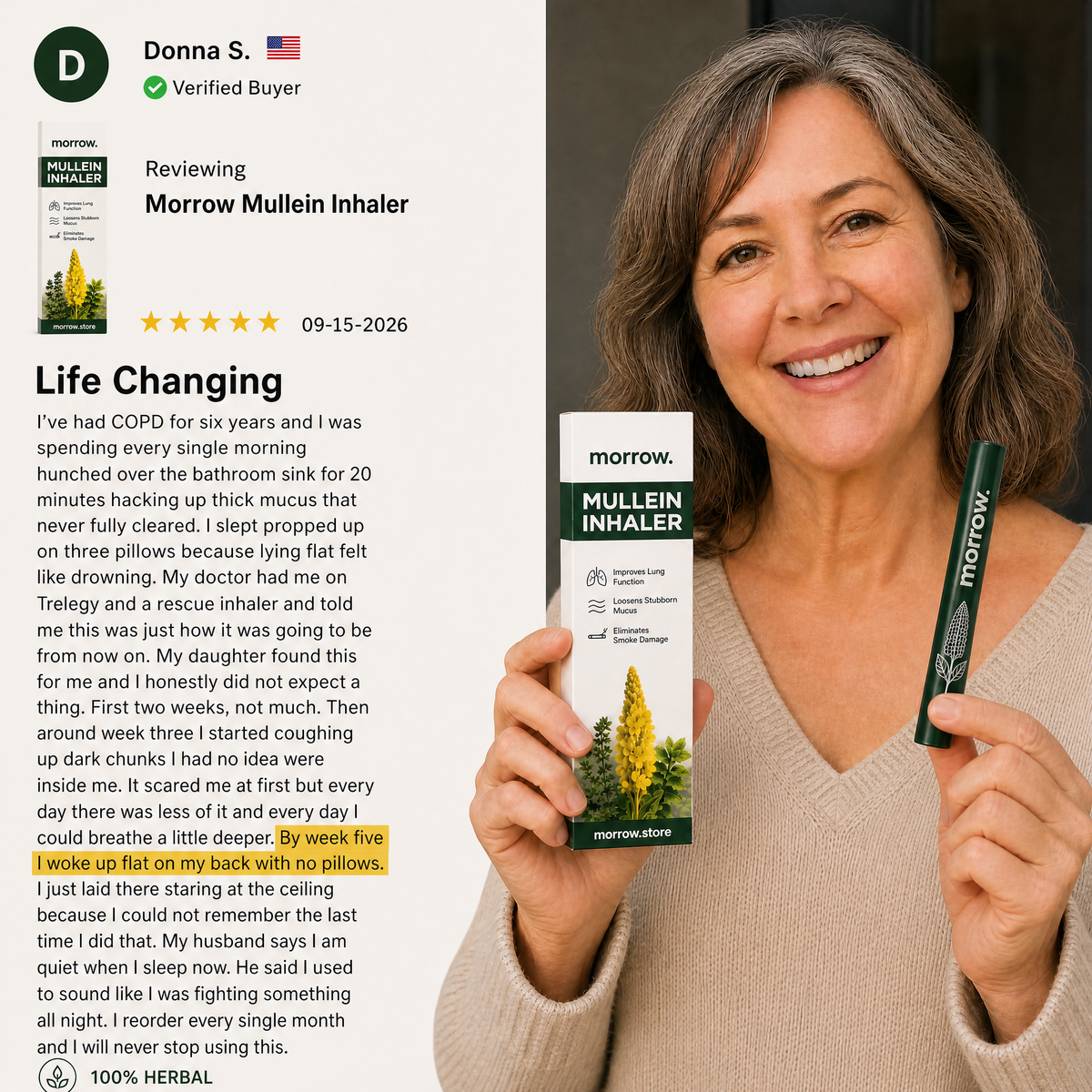 Mullein Inhaler
